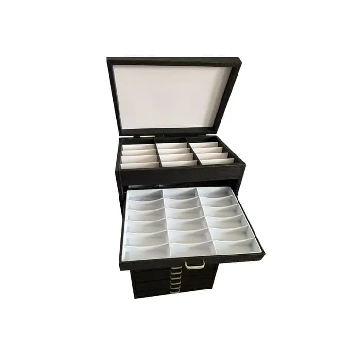Vitrine à lunettes ; rangement pour lunettes de soleil ; présentoir à lunettes