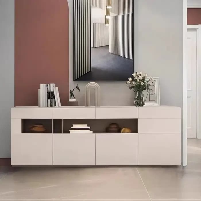 Organisateur artisanal armoires De Salon nordique debout armoire De luxe polyvalente grand bureau Muebles