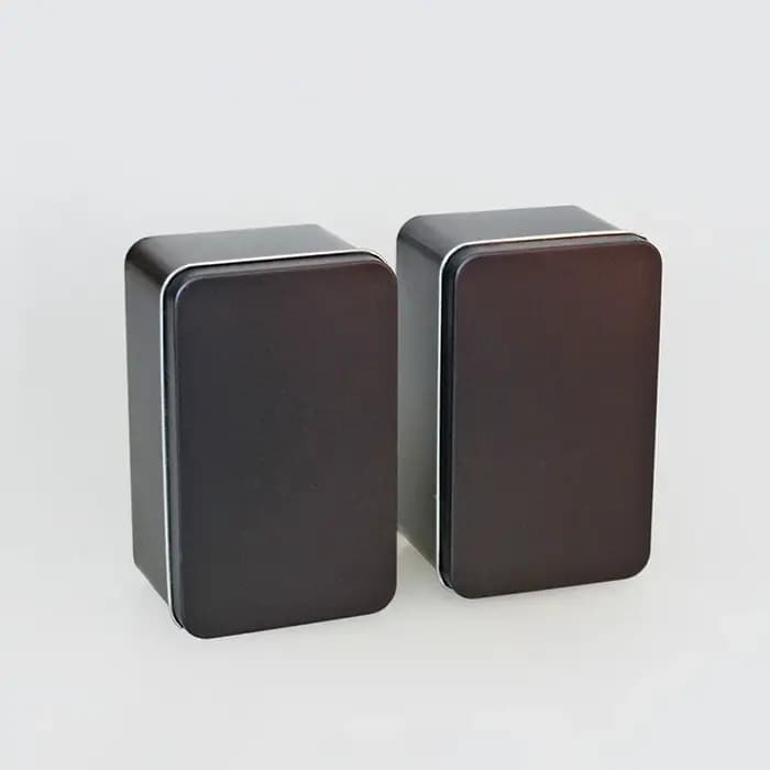 Boîtes de rangement en métal pour accessoires de bijoux