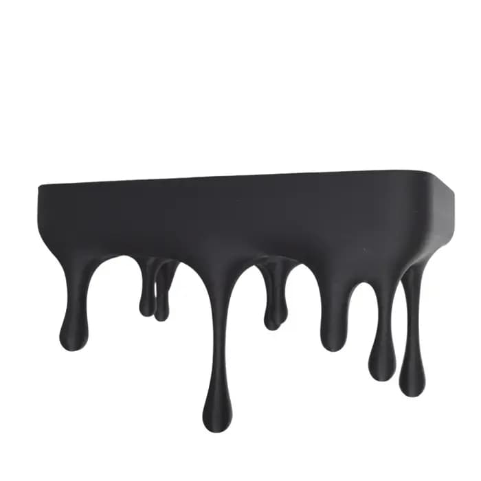 Étagère murale flottante 3D imprimée en plastique