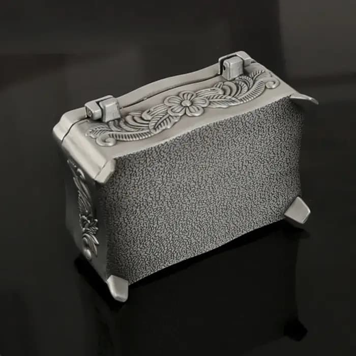 Boîte à bijoux carrée, organisateur de rangement pour montres et objets de valeur
