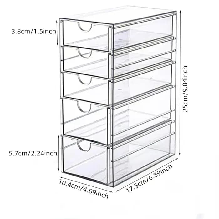 Boîte de rangement pour palette de fards à paupières en acrylique, organiseur de cosmétiques, suppor