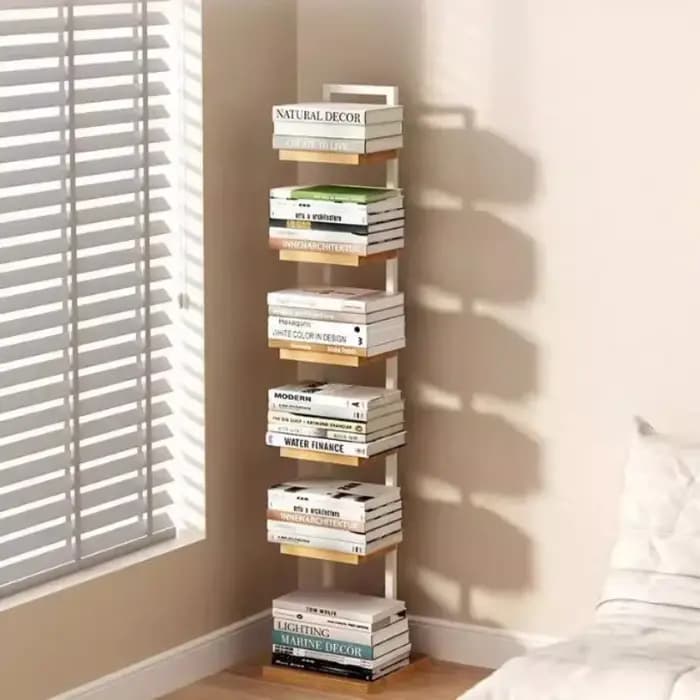 Étagère à livres en métal