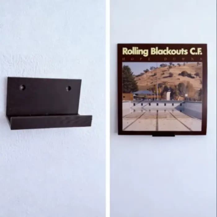 Étagère murale multifonctionnelle pour disques vinyles