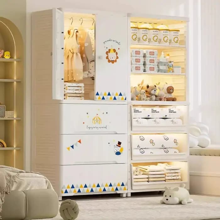 Armoire en plastique pour enfants