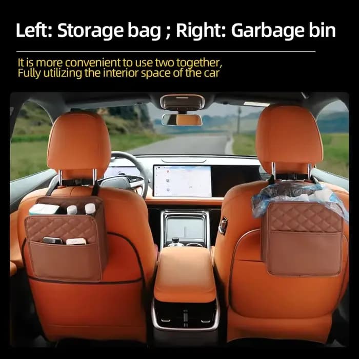 Sac de rangement multifonctionnel pour siège de voiture