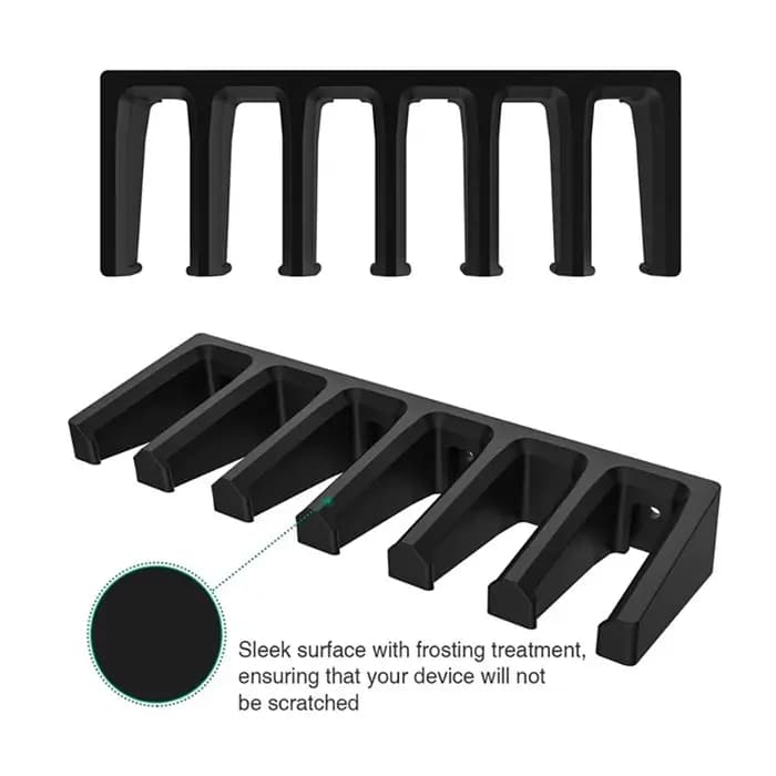 1 pièces 6 fentes Standard PMAG support mural porte-revues