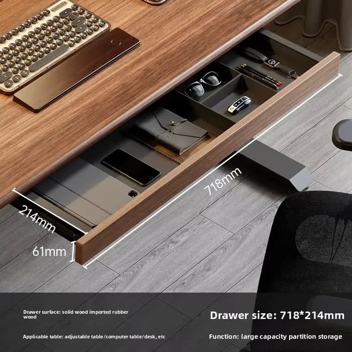  Tiroir sous le bureau – Organiseur de rangement caché pour bureau/maison