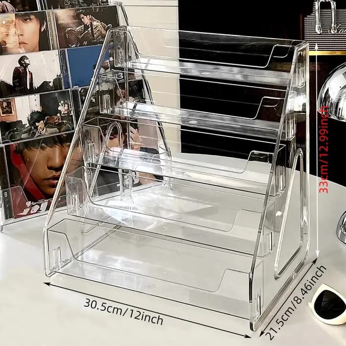 Support pour CD, boîte de rangement pour albums