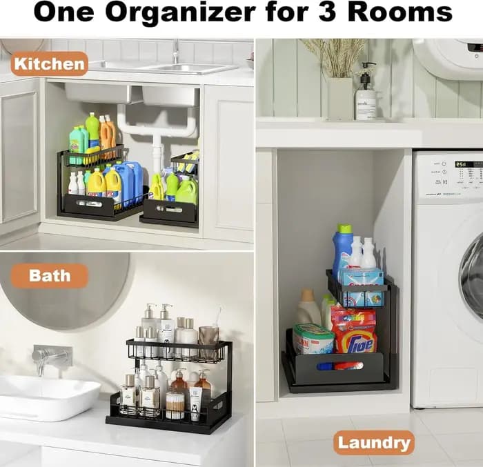 Organisateur de rangement sous l'évier