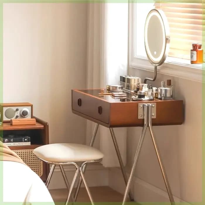 Table de vanité de rangement créative, commode nordique moderne peu encombrante, Design de luxe, Table de maquillage, meubles de salon