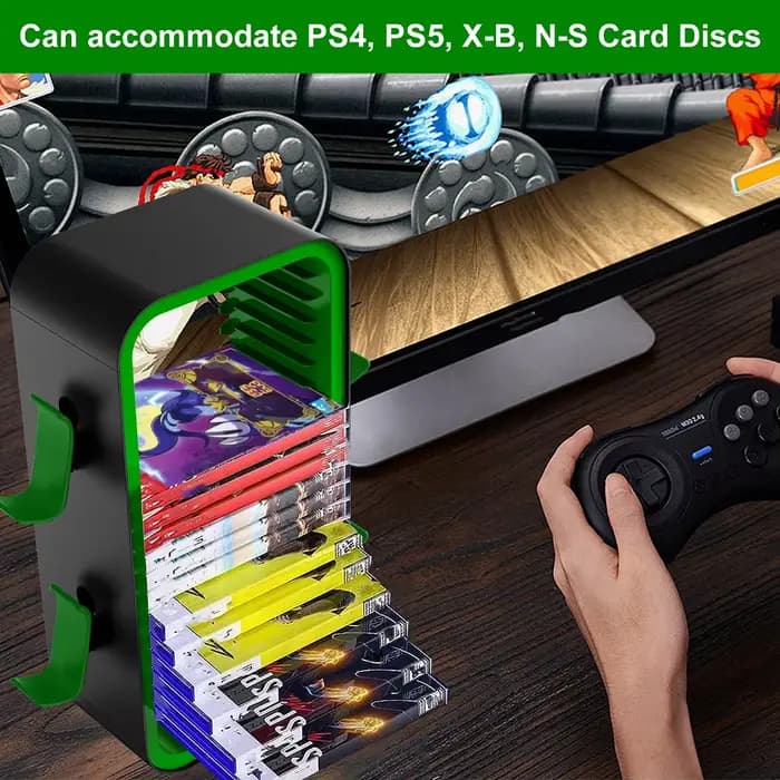 Tour de rangement pour jeux - Organisateur universel