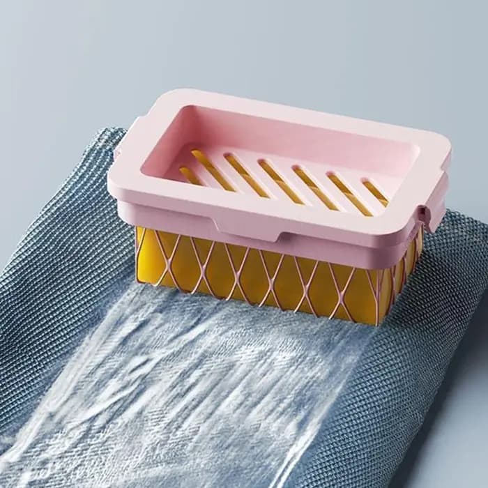 Boîte à savon en maille élastique