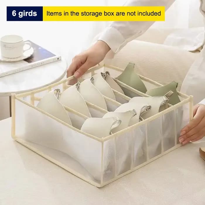 ⭐ Boîte de rangement de lingerie à 11/7/6 compartiments