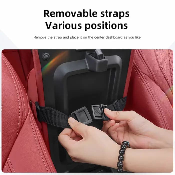 Boîte à mouchoirs intérieure de voiture de grande capacité
