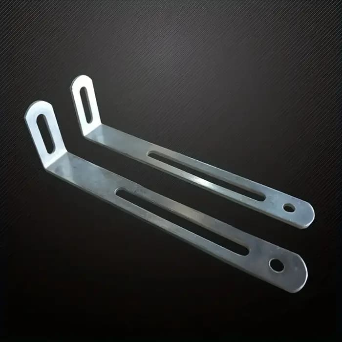 4 supports en acier robustes en forme de L