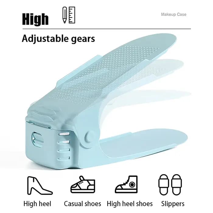 Étagères de rangement réglables pour chaussures