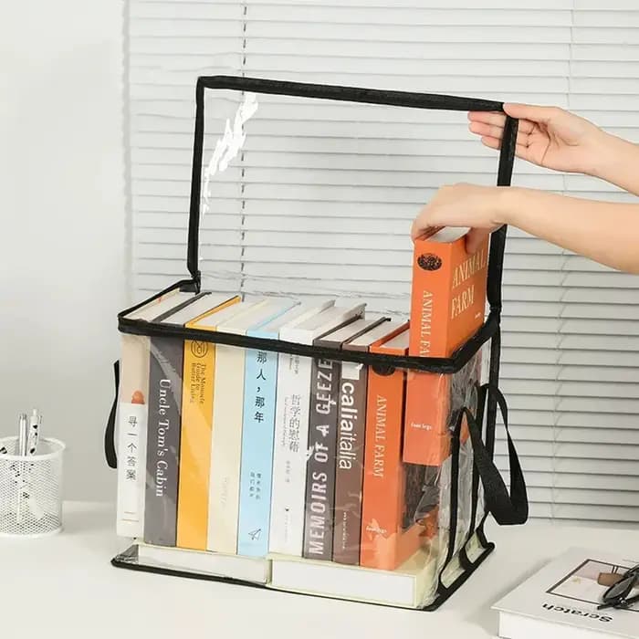 Boîte à livres pliable pour étudiants