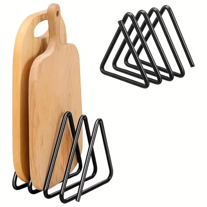 Support de rangement pour planches à découper en métal - Porte-planches