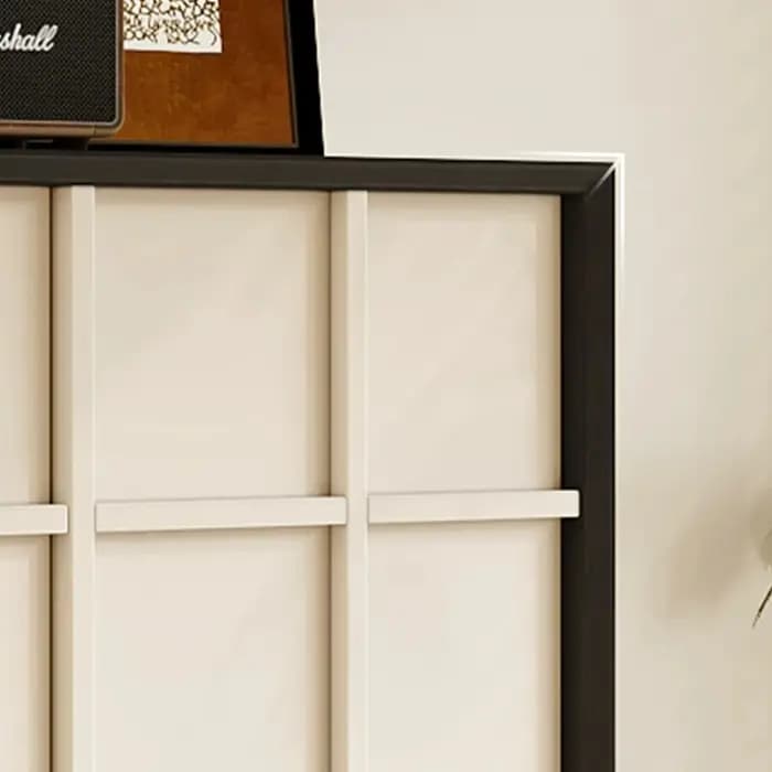 Meuble à chaussures en bois pour salon