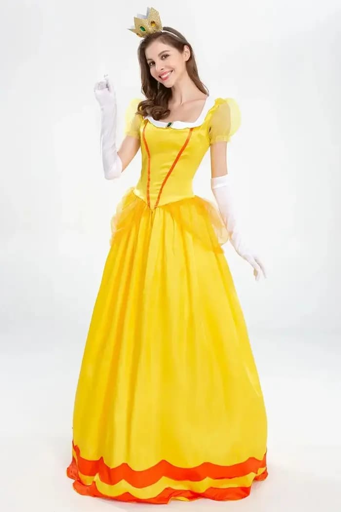 Robe de Princesse Rose pour Femme