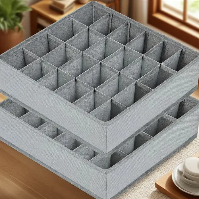 Boîte de rangement pliable