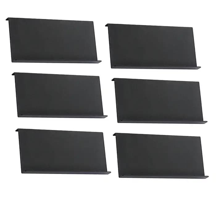 Organisateur de tiroir à épices extensible 6 pièces, support de rangement durable en plastique pour