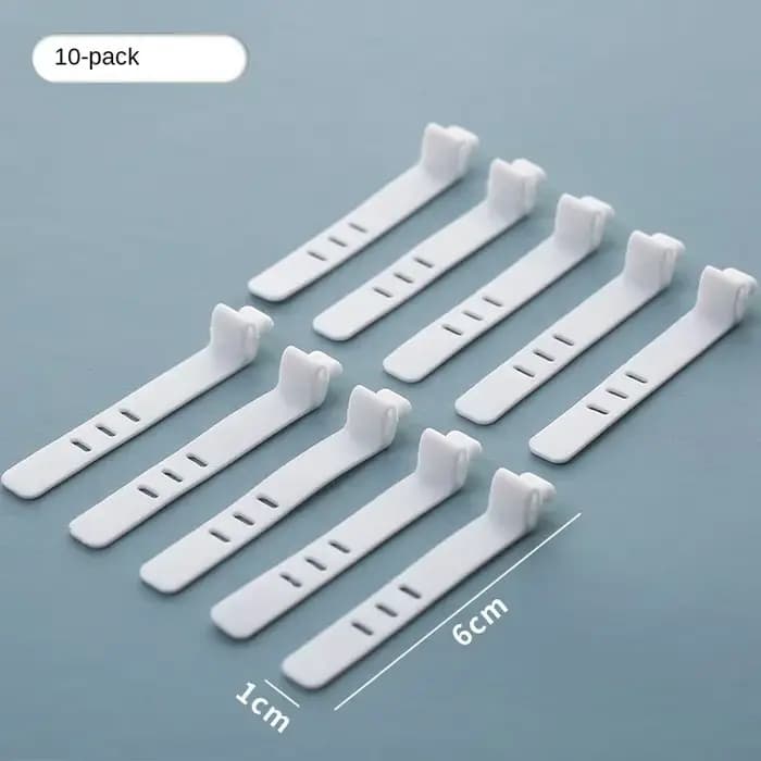 Boîte de rangement de câbles de données en plastique transparent, câble domestique, chargeur de télé