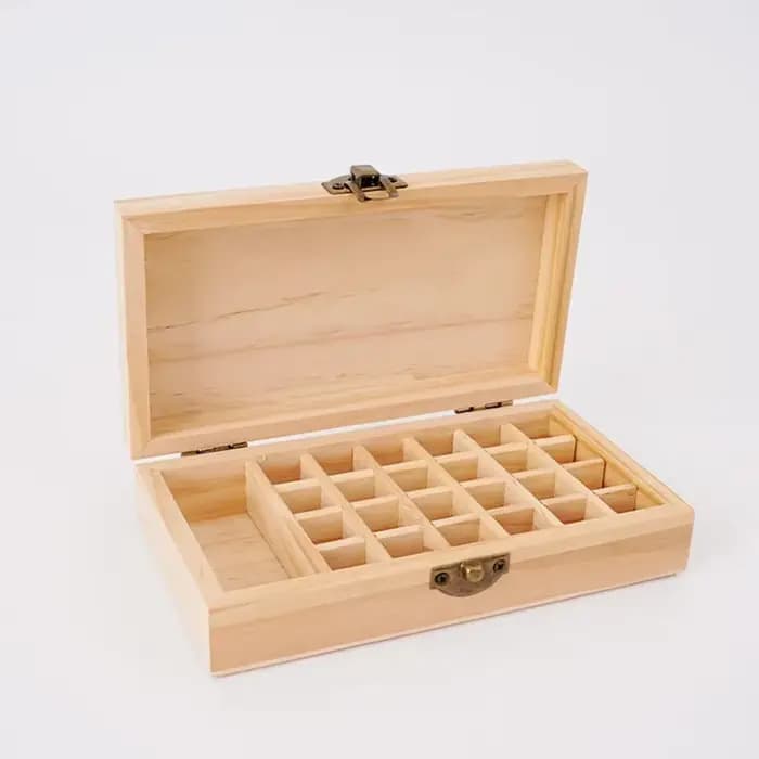 Boîte d'huiles essentielles de grande capacité