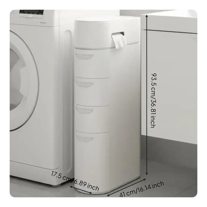 Armoire de rangement haute avec portes, étagère de rangement polyvalente pour salle de bain, armoire de rangement pour buanderie, couloir, chambre à coucher