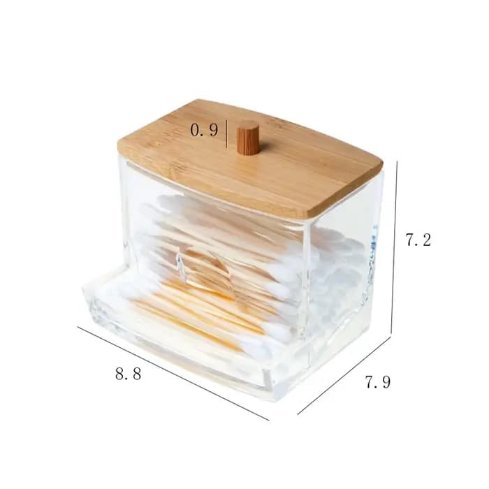 Boîte de rangement pour coton-tige