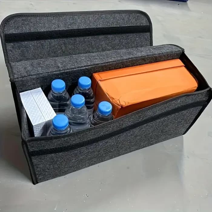 Boîte de rangement pour coffre de voiture