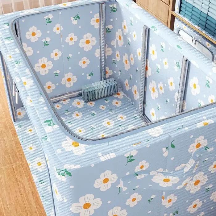 Boîte de rangement en tissu Oxford de grande capacité