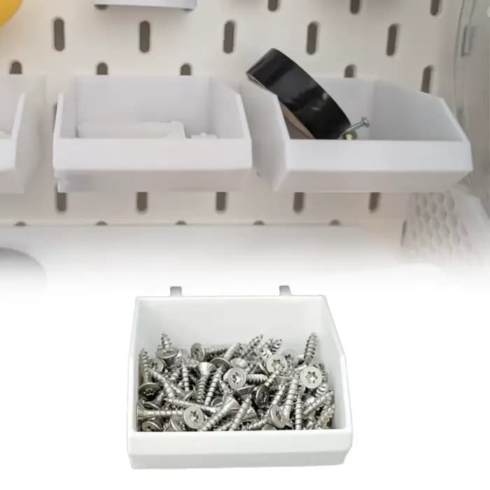 Organisateur de pièces d'outils en plastique pour IKEA Skadis