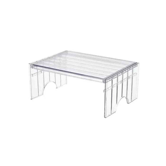 Étagère de réfrigérateur extensible et détachable, 2 niveaux de hauteur réglable, séparateur de couc