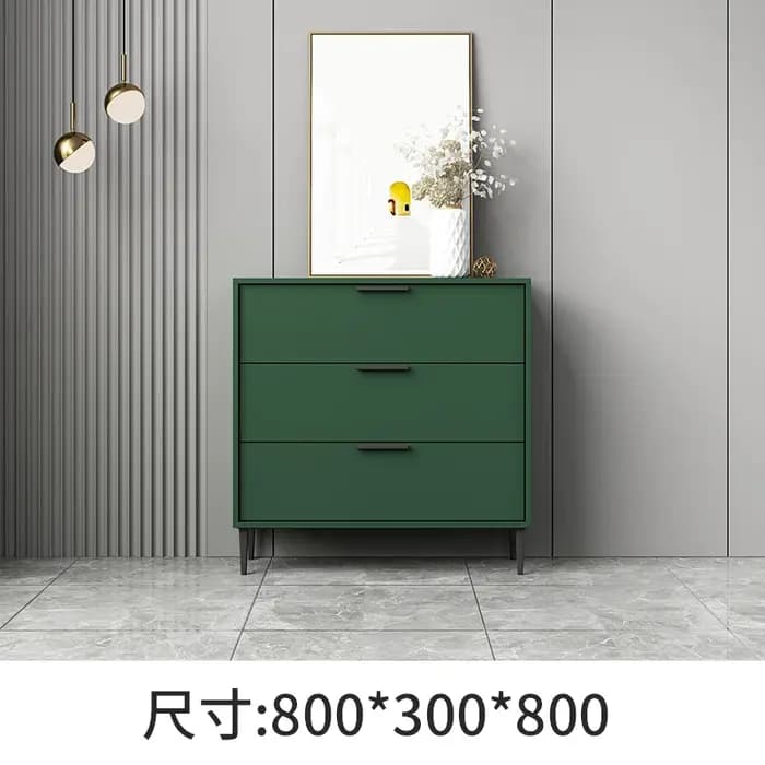 Armoire De rangement sur pied plancher vert armoire De bureau De luxe jouets Buffet étagère Mueble r
