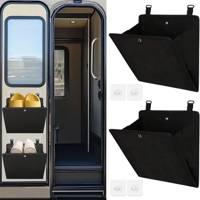 Étagère murale de rangement pour chaussures de camping-car, sans perçage, polyvalente, pour camping-