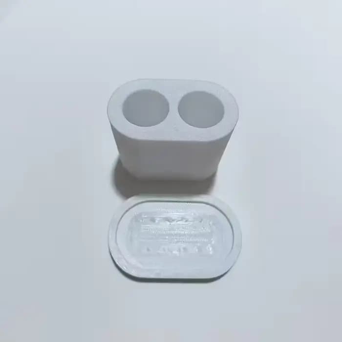 Boîte de rangement pour têtes de brosse à dents électriques