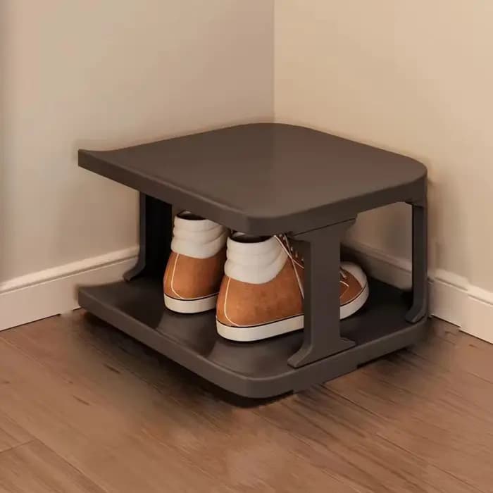 The Gap Shoe Rack : une solution de rangement verticale pour chaussures, pour un accès et une sortie