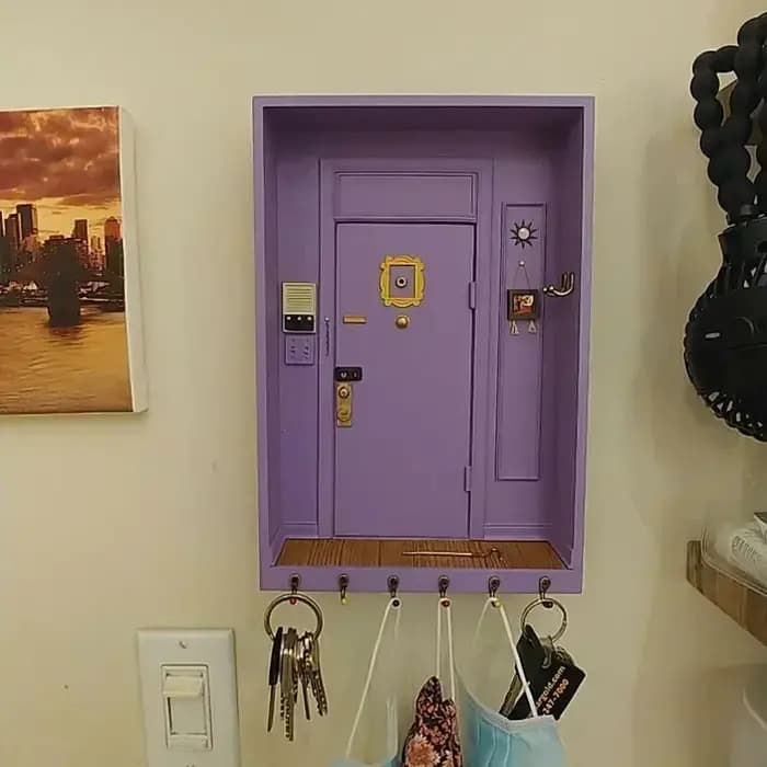 Clé d'entrée organisateur Vintage personnalisé boîte