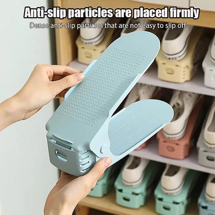 Étagères de rangement réglables pour chaussures