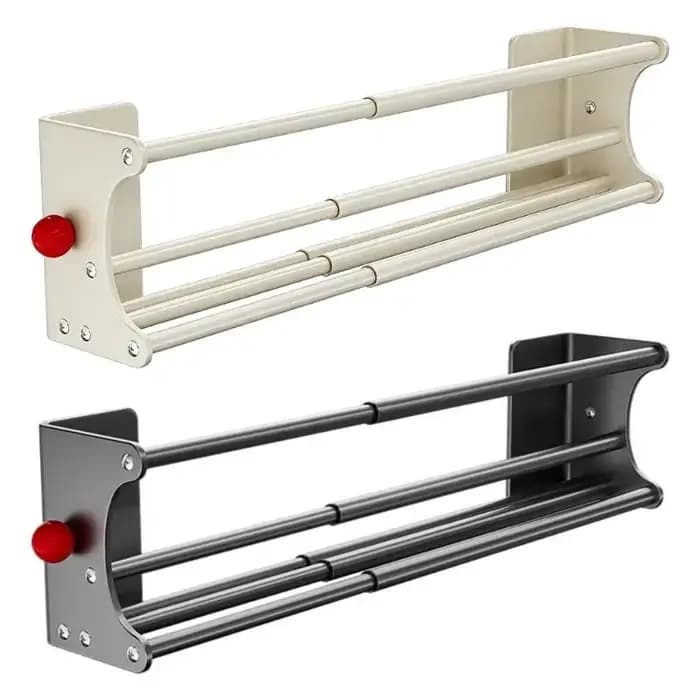 Étagère à chaussures magnétique pour organisateur pliable à 2 niveaux permettant gagner l'espace