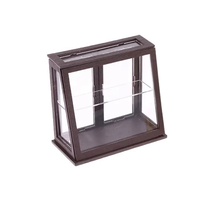 。 Mini étagère à pain, étagère de rangement, modèle 1:12, vitrine miniature pour maison de poupée, a