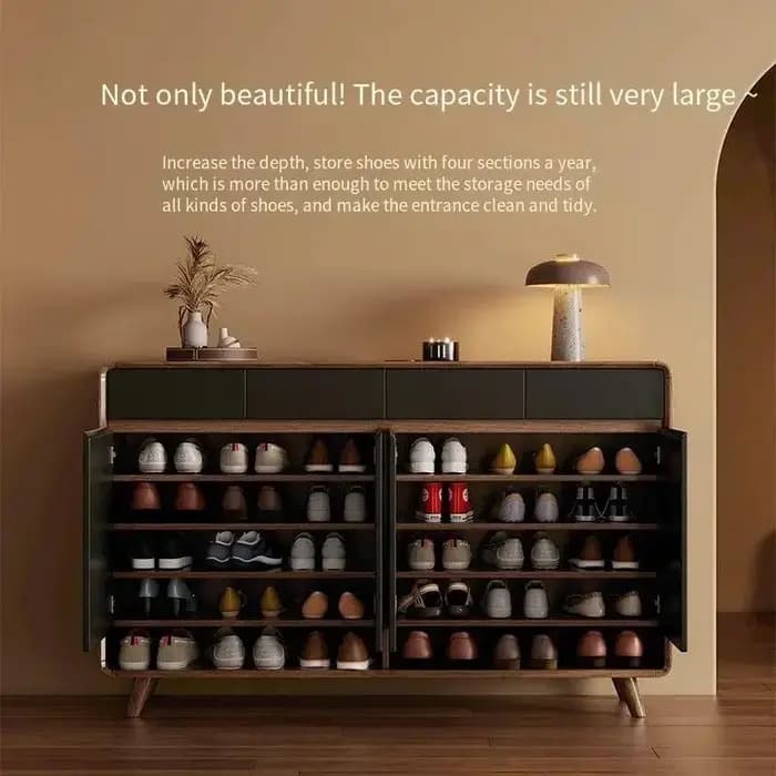 Meuble de rangement pour chaussures de chambre à coucher