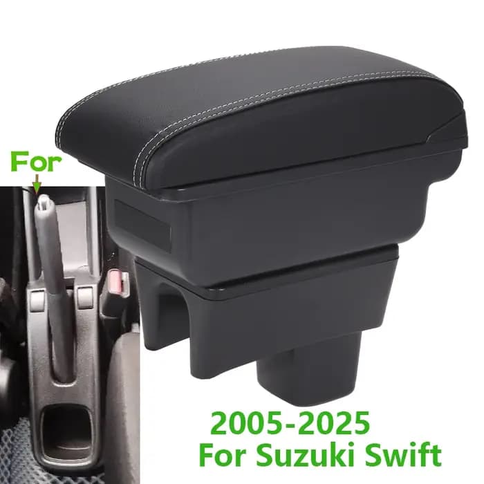 Boîte d'accoudoir de voiture pour Suzuki Swift