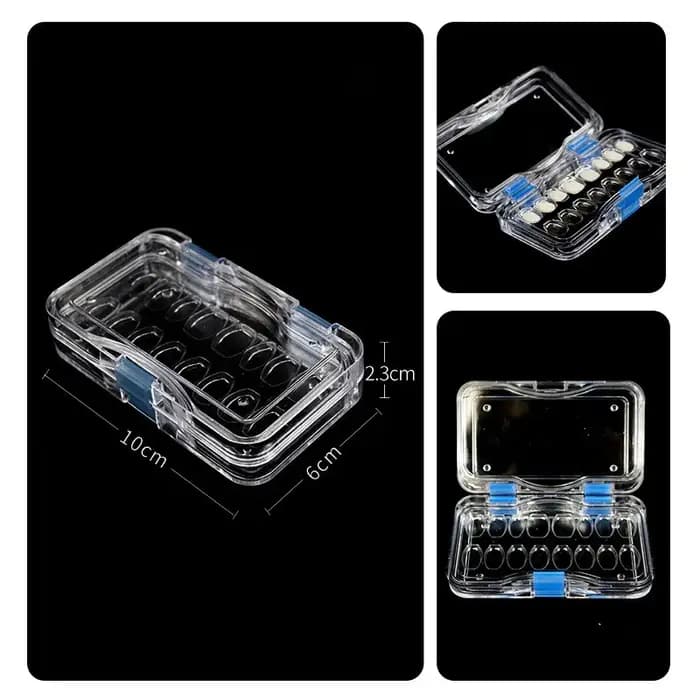 Boîte à dents dentaire avec film pour dentisterie