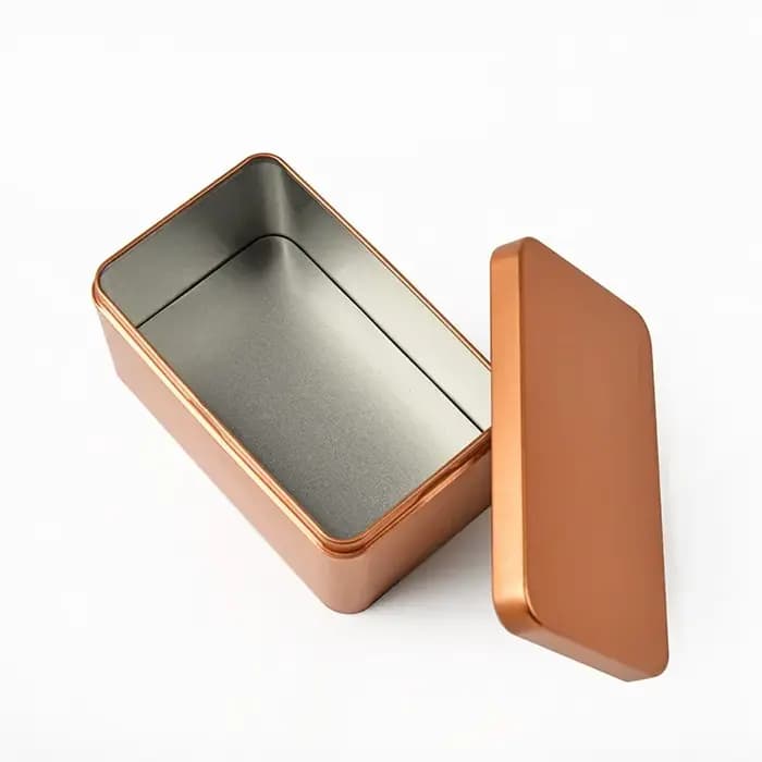 Boîtes de rangement en métal pour accessoires de bijoux
