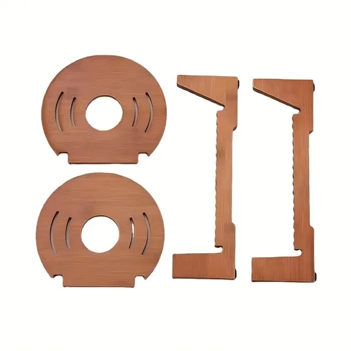 Support créatif en bois pour CD