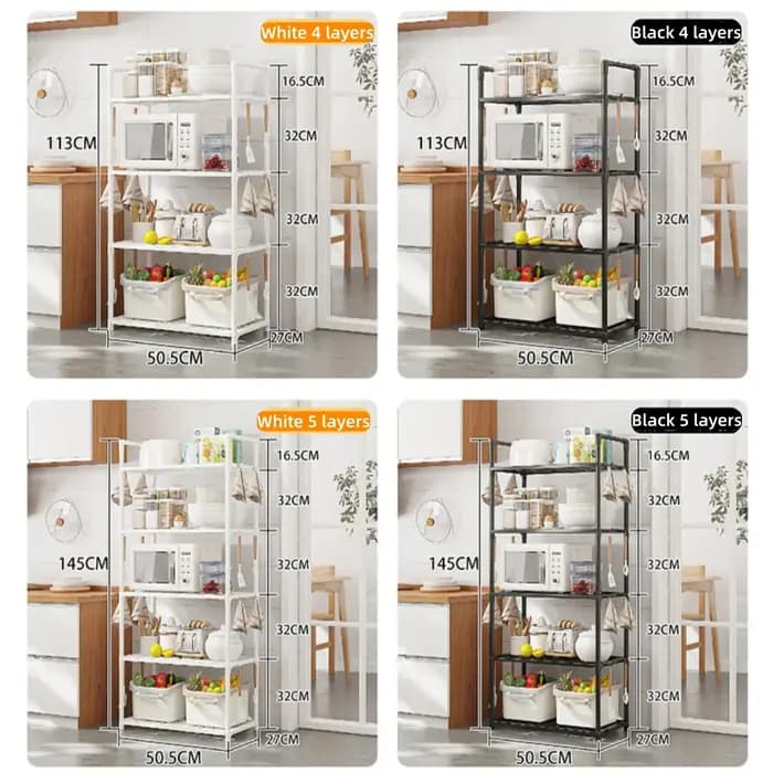 Étagère de rangement de cuisine - un support
