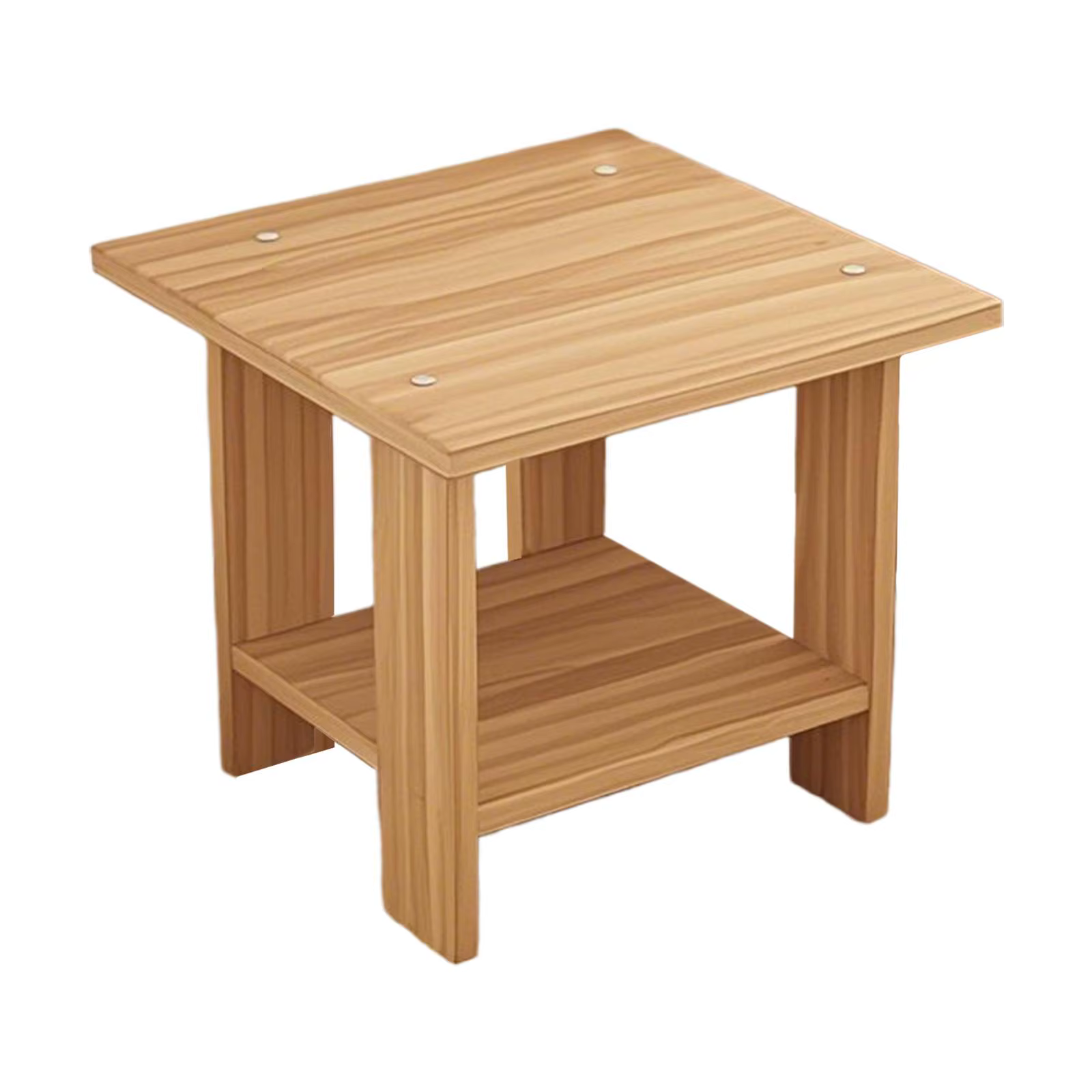 Petite table d'appoint pour canapé, table basse, étagère de chevet, table à thé minimaliste pour sal